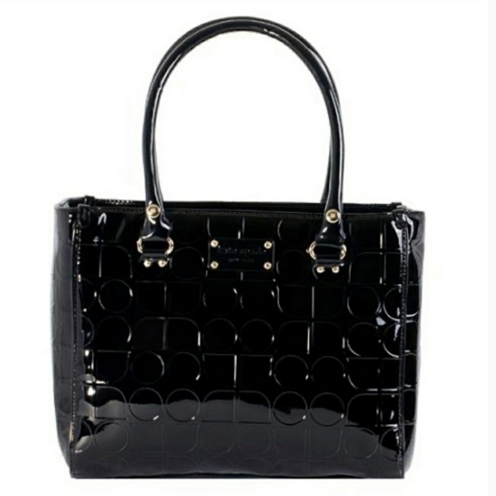 Kate Spade Prestwick Noel Patent Leather 'Quinn' Tote